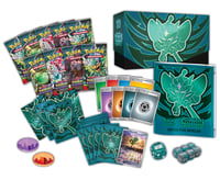 Pokémon Zberateľská kartová hra: Elite Trainer Box Scarlet & Violet – Twilight Masquerade (promo karta Ogerpon v tyrkysovo-zelenej maske, 9 booster balíčkov a) 5