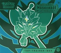 Pokémon Zberateľská kartová hra: Elite Trainer Box Scarlet & Violet – Twilight Masquerade (promo karta Ogerpon v tyrkysovo-zelenej maske, 9 booster balíčkov a) 2