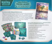 Pokémon Zberateľská kartová hra: Elite Trainer Box Scarlet & Violet – Twilight Masquerade (promo karta Ogerpon v tyrkysovo-zelenej maske, 9 booster balíčkov a) 4