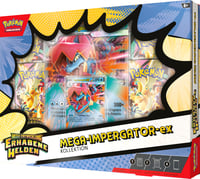 Pokémon kartová hra: Kolekcia Mega vývoja – Vznešení hrdinovia: Mega Feraligatr-ex (1 holografická promo karta, 1 obria pohyblivá karta a 4 balíčky) 3