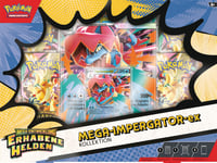 Pokémon kartová hra: Kolekcia Mega vývoja – Vznešení hrdinovia: Mega Feraligatr-ex (1 holografická promo karta, 1 obria pohyblivá karta a 4 balíčky) 2