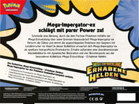 Pokémon kartová hra: Kolekcia Mega vývoja – Vznešení hrdinovia: Mega Feraligatr-ex (1 holografická promo karta, 1 obria pohyblivá karta a 4 balíčky) 4