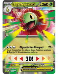 Pokémon zberateľská kartová hra – Kolekcia Mega evolúcie: Vznešení hrdinovia: Mega-Meganium-ex (1 holografická promo karta, 1 veľká pohyblivá karta a 4 boostery) 5