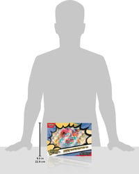 Pokémon kartová hra: Kolekcia Mega vývoja – Vznešení hrdinovia: Mega Feraligatr-ex (1 holografická promo karta, 1 obria pohyblivá karta a 4 balíčky) 7