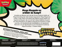 Pokémon zberateľská kartová hra – Kolekcia Mega evolúcie: Vznešení hrdinovia: Mega-Meganium-ex (1 holografická promo karta, 1 veľká pohyblivá karta a 4 boostery) 4