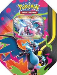 Pokémon Kártyajáték Mega Glurak X-ex Tin Box – 4 booster csomag + 1 holografikus promókártya 1