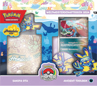 Pokémon TCG World Championships Deck 2024 - Sakuya OTA - Ancient Toolbox - kompletný 60-kartový balíček s príslušenstvom 2