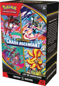 Pokémon Mega Evolúcia Booster Balíček – Rising Chaos (6 Boosterov) 2