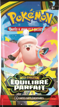 Pokémon Mega-Evolúcia Booster Balíček – Dokonalá rovnováha – 6 ks Booster – Kartová hra Pokémon TCG 4