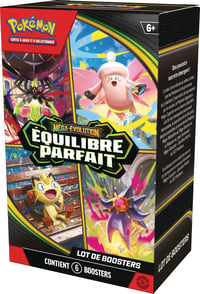 Pokémon Mega-Evolúcia Booster Balíček – Dokonalá rovnováha – 6 ks Booster – Kartová hra Pokémon TCG 2