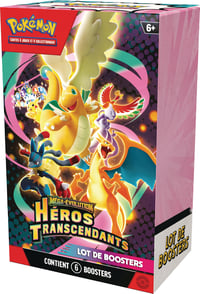 Pokémon Mega Evolúcia Booster Balíček – Transcendentní Hrdinovia (6 balíčkov) 2