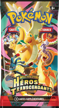 Pokémon Mega Evolúcia Booster Balíček – Transcendentní Hrdinovia (6 balíčkov) 5