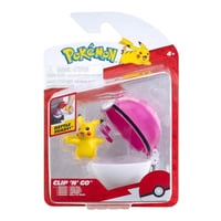 Pokémon PKW3638 Clip 'n' Go Poké Ball – Sada Pikachu a Sympaball, oficiálna Pokéball s 5 cm figúrkou 4