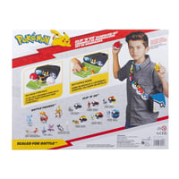 Pokémon PKW4171 Pikachu Clip 'N' Go súprava s bandalírom – bojová figúrka Pikachu, Pokéball, Turboball, popruh a bandalír, oficiálna súprava, 5 8
