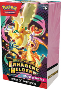 Pokémon TCG Mega evolúcia – Booster balíček Majestic Heroes (6 booster balíčkov) 2
