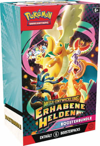 Pokémon TCG Mega evolúcia – Booster balíček Majestic Heroes (6 booster balíčkov) 1