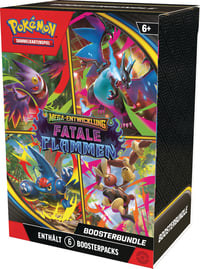 Pokémon TCG Mega Fejlődés – Fatale Flammen booster bundle (6 booster pack) 2