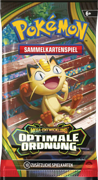 Pokémon Zberateľská kartová hra: Booster balíček Mega Evolution – Optimálny rad (6 booster balíčkov) 5