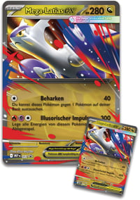 Pokémon TCG Mega Latias-ex kollekció (1 holografikus promókártya + 1 wobble kártya + 4 booster pack) 6
