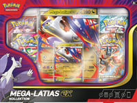 Pokémon TCG Mega Latias-ex kollekció (1 holografikus promókártya + 1 wobble kártya + 4 booster pack) 2