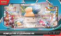 Pokémon TCG Snorlax-ex a Blissey-ex špeciálna kolekcia – 2 ligotavé promo karty, 1 veľká ligotavá karta a 8 booster balíčkov 2