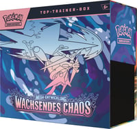 Pokémon TCG Elite Trainer Box Mega vývoj: Rastúci chaos, 1 veľká promo karta, 9 booster balíčkov a prémiové príslušenstvo 3