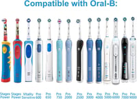 Poketech Elektromos Fogkefe Tartó Oral-B Kompatibilis 4 Fejhez Töltővel 3