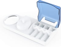 Poketech Elektromos Fogkefe Tartó Oral-B Kompatibilis 4 Fejhez Töltővel 1