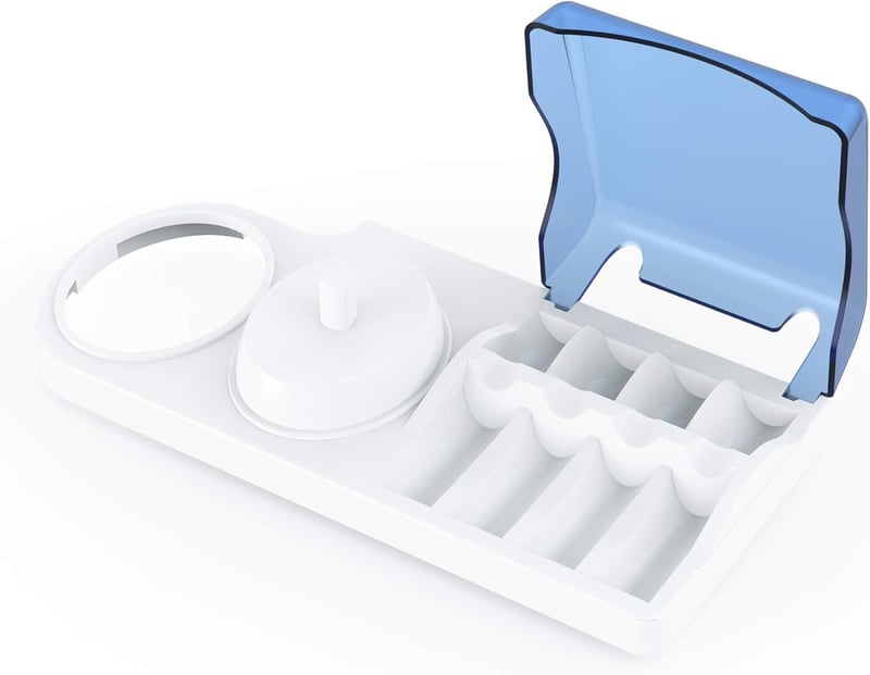Poketech Elektromos Fogkefe Tartó Oral-B Kompatibilis 4 Fejhez Töltővel