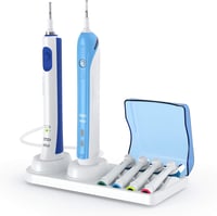 Poketech Elektromos Fogkefe Tartó Oral-B Kompatibilis 4 Fejhez Töltővel 8