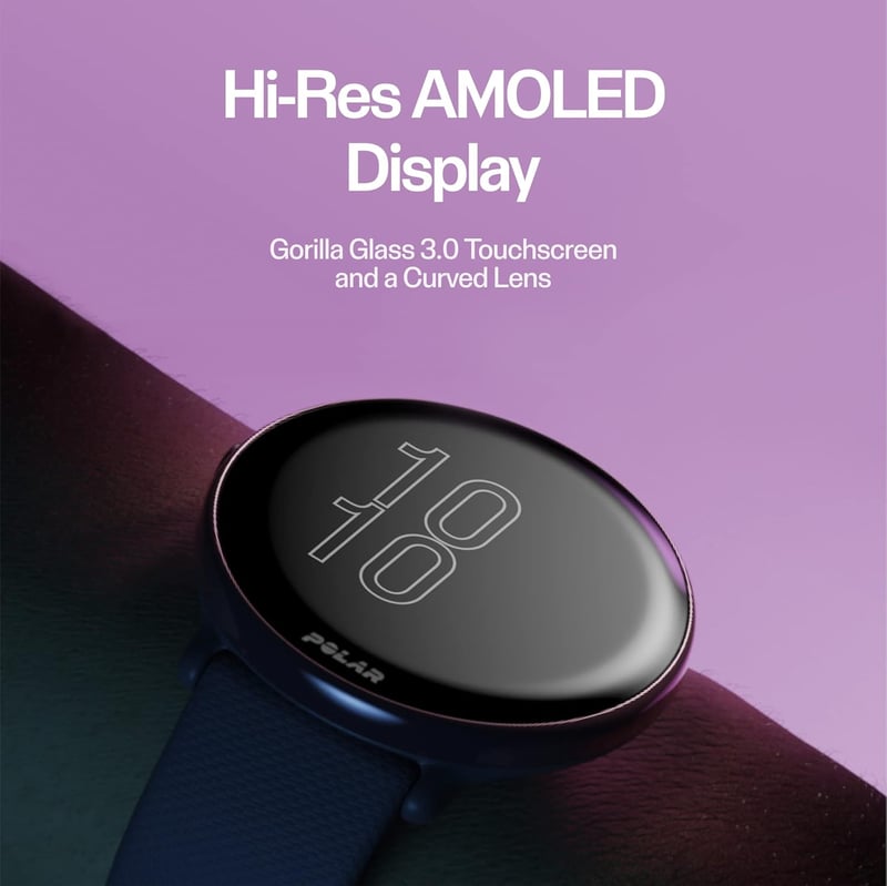 Polar Ignite 3 GPS Fitness Smartwatch AMOLED Kijelzővel és Alvásanalízissel - S L, Greige/Gold, Ignite 3