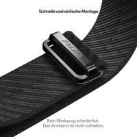 Cataramă de schimb pentru Polar Loop - Închizătoare de rezervă pentru brățară fitness - Fixare sigură și reglabilă - Montare ușoară - Design durabil - Negru 4