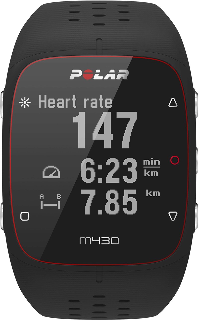 Polar M430 GPS sat za trčanje - crni, veličina M/L - mjerač pulsa za sport, praćenje treninga
