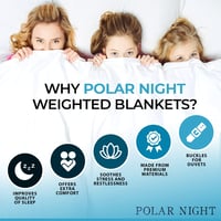 Polar Night Súlyozott Takaró Felnőtteknek 9 kg - 150x200 cm Szürke Nehéztakaró Mélyalváshoz, Légáteresztő Mikroszálas Relaxációs Terápiás Pa 4