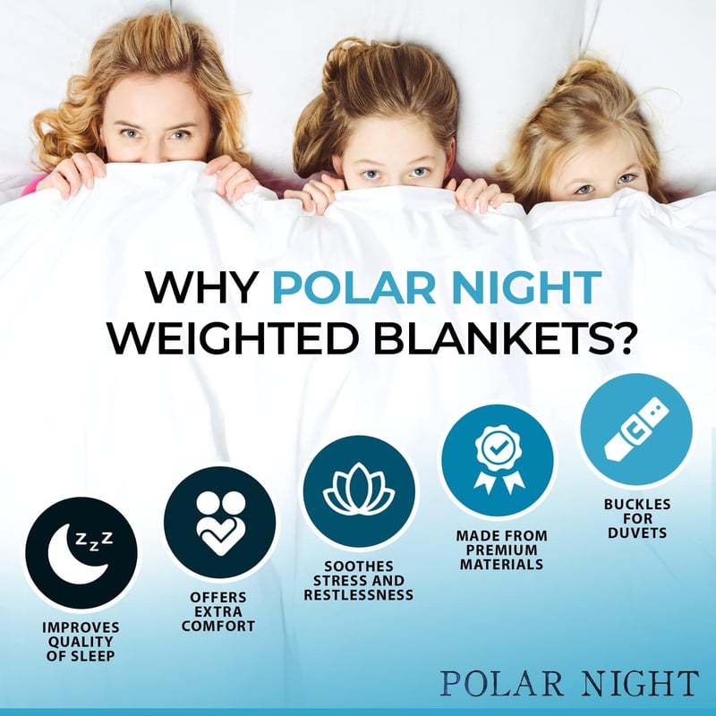 Polar Night Súlyozott Takaró Felnőtteknek 9 kg - 150x200 cm Szürke Nehéztakaró Mélyalváshoz, Légáteresztő Mikroszálas Relaxációs Terápiás Pa