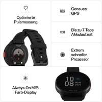 Bežecké hodinky s GPS Polar Pacer – ultralahké, rýchly procesor, jasný displej, merač tepu, ovládanie hudby, tréningový program – čierne 8