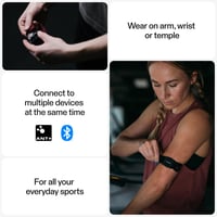 Polar Verity Sense optički senzor za mjerenje pulsa Bluetooth i ANT+ | Način rada za plivanje, interna memorija, kompatibilan s Peloton i Zwift, veličina: S-L 3