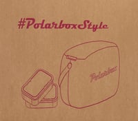Polarbox Lunch Box 6L zöld hűtődoboz kék részletekkel 6