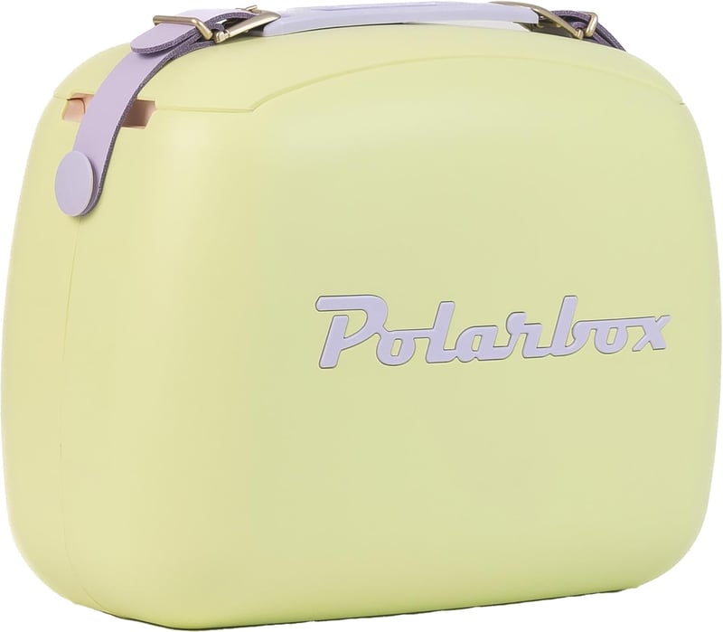 Polarbox Lunch Box 6L zöld hűtődoboz kék részletekkel