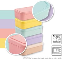 Polarbox Lunch Box 6L zöld hűtődoboz kék részletekkel 3