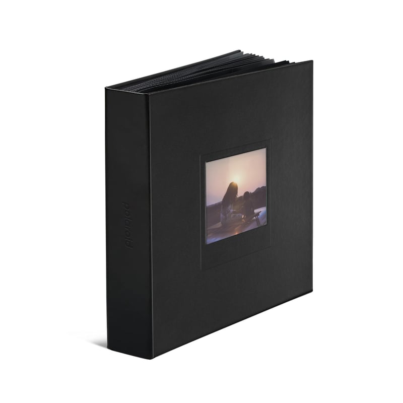 Polaroid Fotoalbum - Čierny - Veľký fotoalbum pre okamžité fotografie Polaroid i-Type, 600 a SX-70, kapacita 160 fotografií (6368)