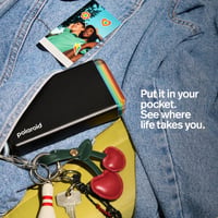 Imprimantă foto de buzunar Polaroid Hi-Print, generația a 2-a, Bluetooth, cu hârtie inclusă, format 2x3, negru 4