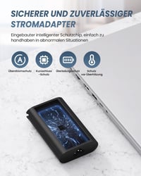 Polerty 65W USB-C Laptop Töltő Dell Latitude 5520 5420 XPS 13 Chromebook Kompatibilis - Gyorstöltő Adapter Túlfeszültség Védelemmel 4
