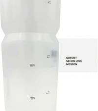 Bidon de ciclism Polisport R Collection, flexibil, Soft Touch - transparent - 1000 ml 6
