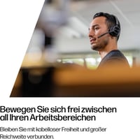 Poly Voyager 4320 Bluetooth Headset Töltőállomással, Zajszűrés, Teams Certified 3