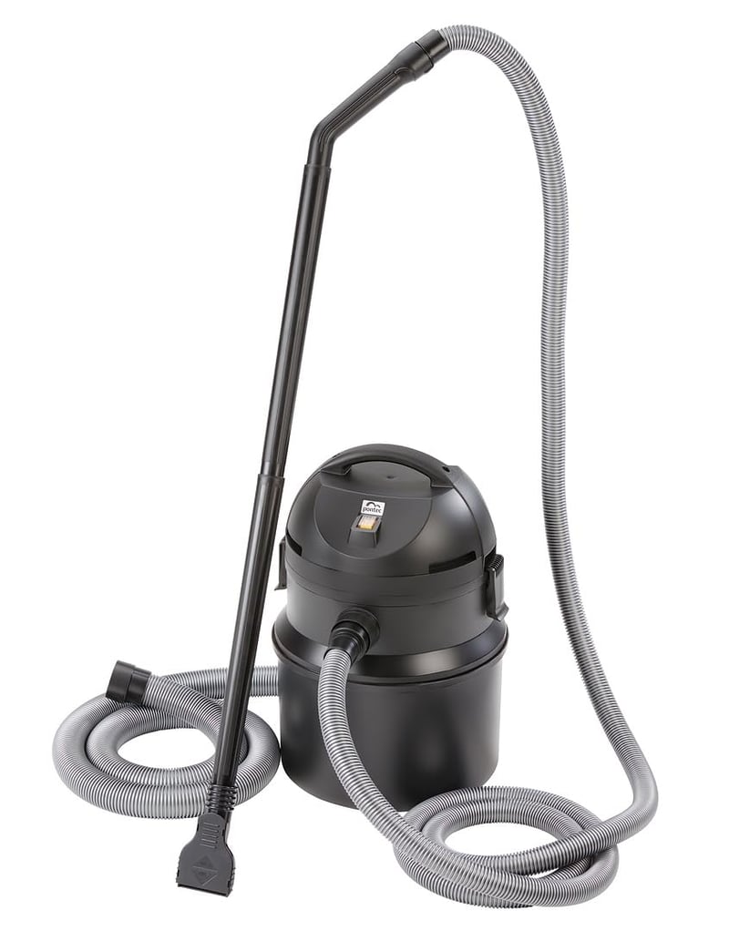 Pontec PondoMatic tóiszap-szívó 1400 W, 3000 L/h, 30 L tartály, 3 fúvóka, 4 m kábel, kerti tó, halastó, úszótó tisztításához