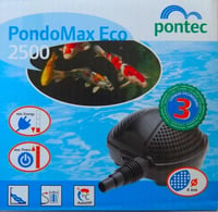 PONTEC PondoMax Eco 2500 Classic kék szűrőpumpa kerti tóhoz - 2.500 l/h, Classic 5