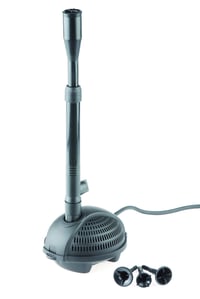 Pontec PondoVario 1000 crpka za fontanu za vrtno jezerce s filterom, 4 mlaznice, 1000 l/h, energetski učinkovita, crna 4