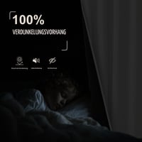 PONY DANCE Biele úplne nepriehľadné dvojvrstvové dverové závesy, 100 % zatemňovacie 7