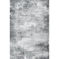 PONY DANCE Moderni tepih 200x300 cm, Mekani kratkodlaki sivi tepih, Periv u perilici rublja Dnevni boravak Spavaća soba Uredski tepih 2